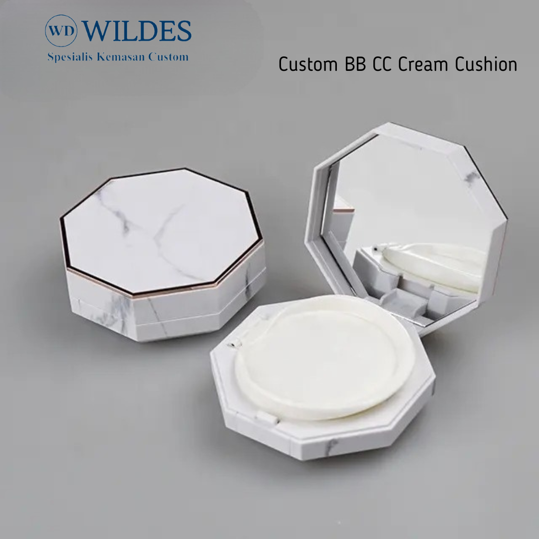 Kemasan Cushion Custom Hexagonal