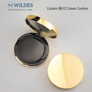Kemasan Cushion Custom Gold