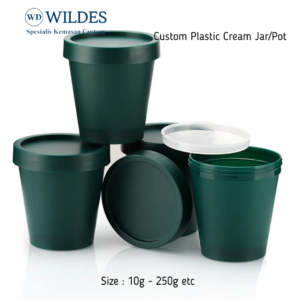 Plastic Jar / Pot Cream custom 20g 50g