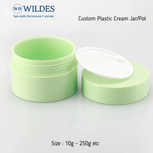 Plastic Jar / Pot Cream Custom matte 10g 20g 30g