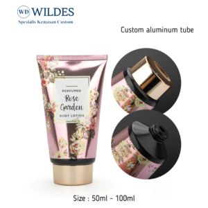 Tube Custom Rose Gold 50ml 100ml 120ml