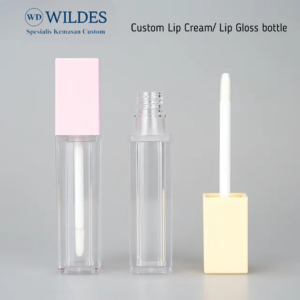 Botol Lip Cream kotak Custom