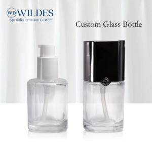 Glass Bottle Pump Custom 30ml 50ml 100ml 120ml