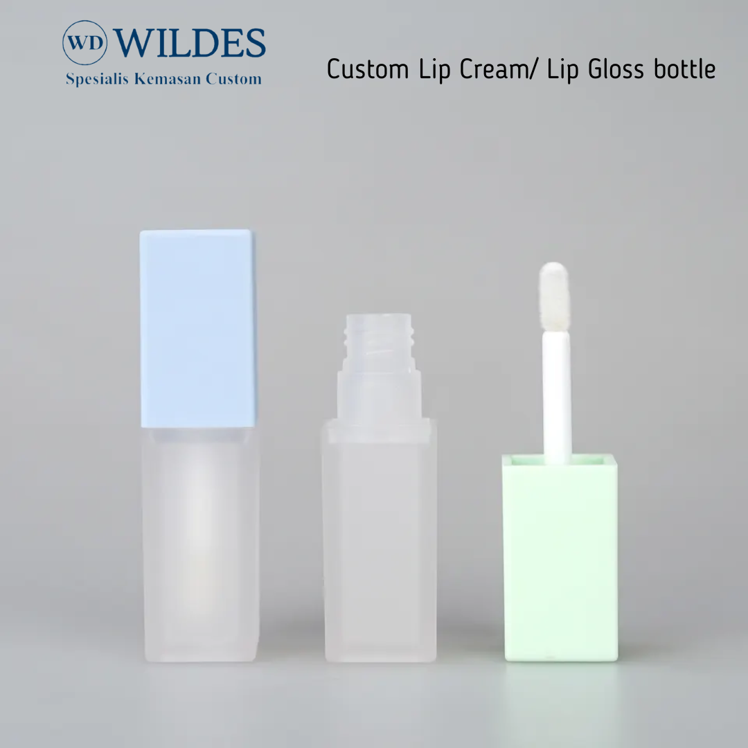 Botol Lip Cream Custom Frosted
