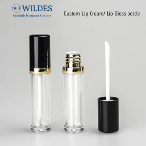 Botol Lip Cream Custom List Gold 3ml 5ml