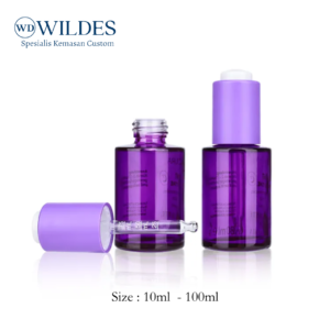 Botol Serum Dropper Pump Custom 30ml 50ml