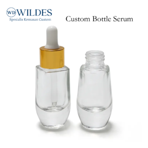 Botol Serum Custom Clear / Transparan 15ml 20ml 30ml