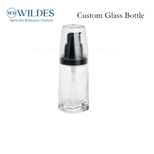 Glass Bottle Pump Custom 20ml 30ml 50ml 100ml