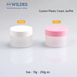 Plastic Jar / Pot Cream Custom Frosted 10g 15g
