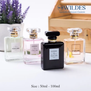 Botol Parfum kotak Custom 50ml 100ml