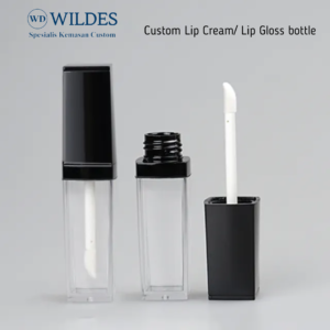 Botol Lip Cream Custom Black 3ml