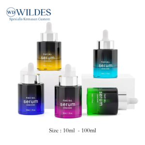 Botol Serum Pipet Custom Gradasi 20ml 30ml 50ml