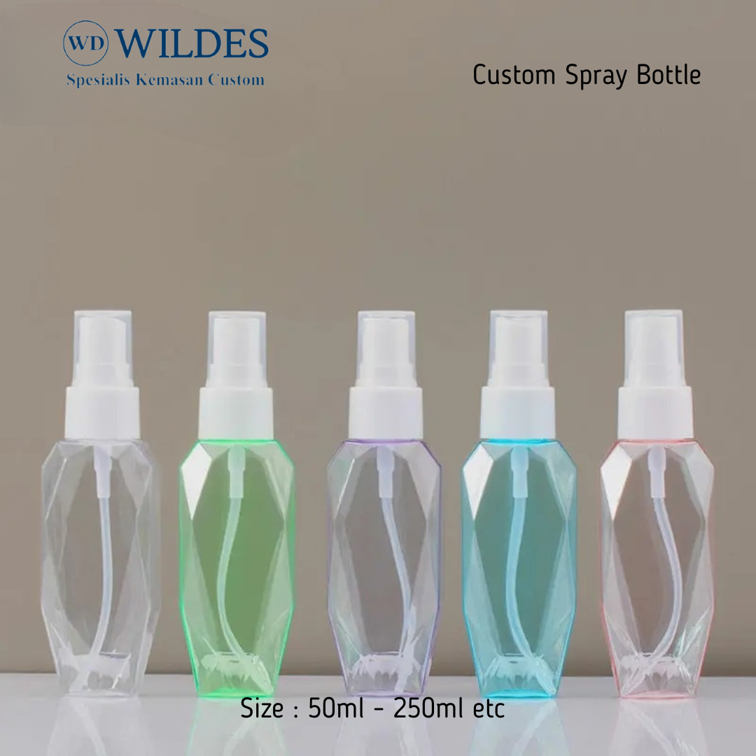 Botol Spray Custom Unik 50ml 100ml