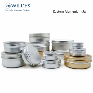 Alumunium Jar / Pot Cream Alumunium Custom
