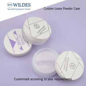 Custom Loose Powder Case / Tempat bedak tabur