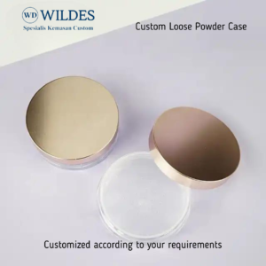 Loose Powder case / Tempat bedak tabur custom printing