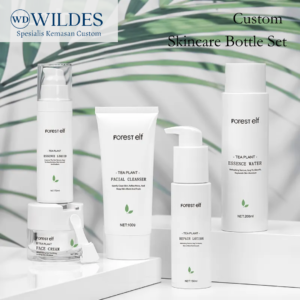Kemasan skincare custom warna