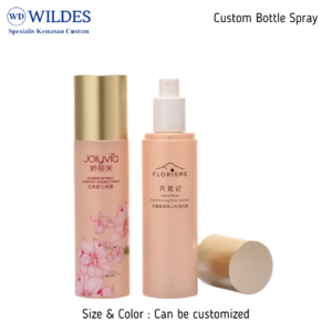 Botol Spray Custom Cap Gold Luxury 100ml
