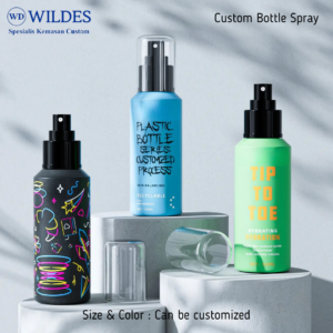 Botol Spray Black Custom 100ml