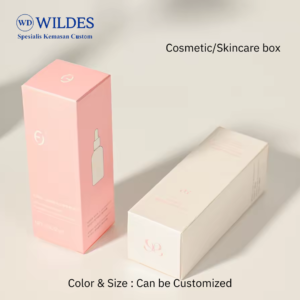 Cosmetics/ skincare box - custom size and color