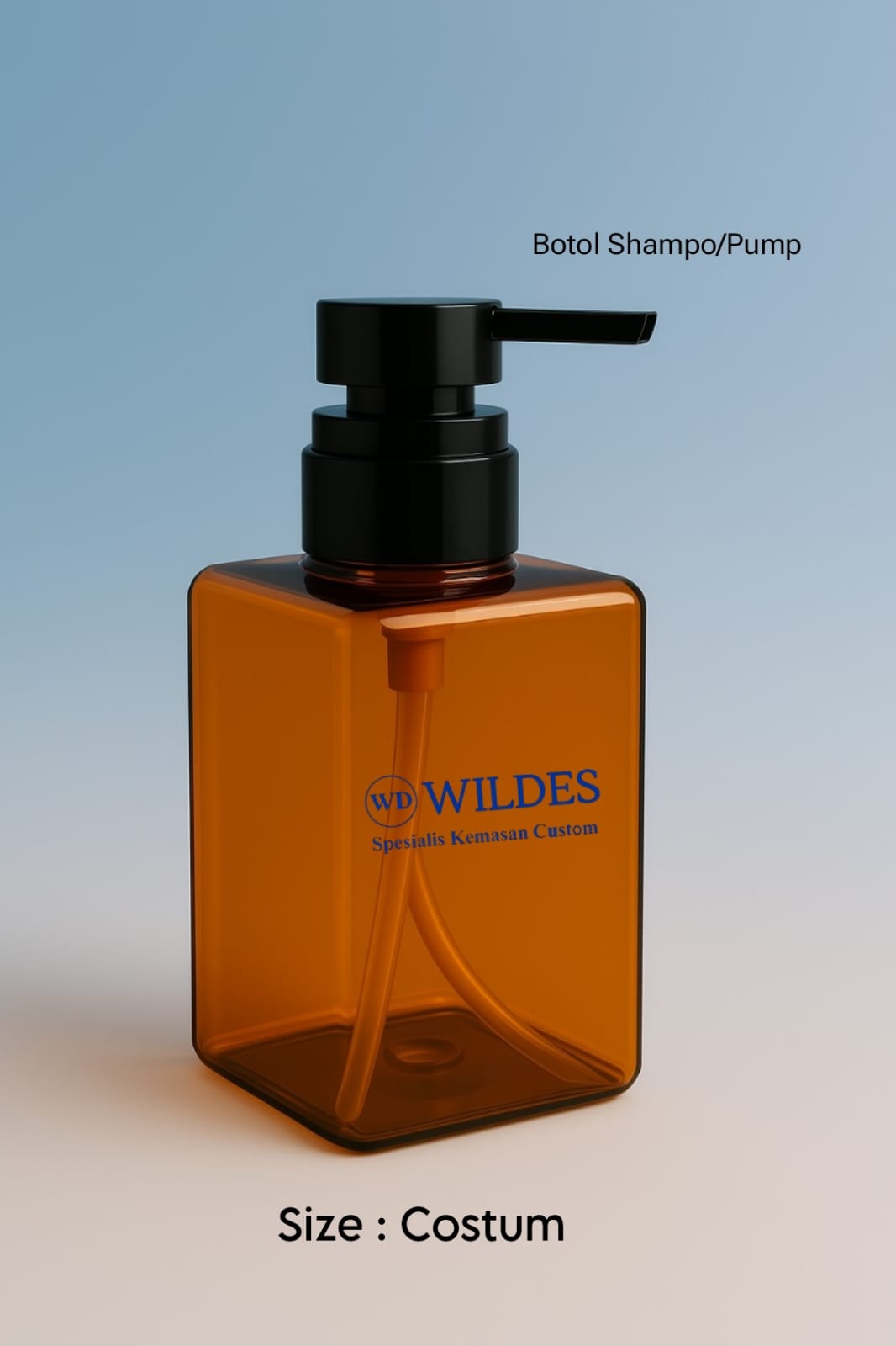Botol Shampoo Custom