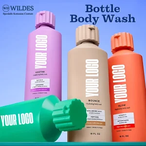 Botol cap fliptop for bodywash, gel, lotion